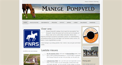 Desktop Screenshot of manegepompveld.nl